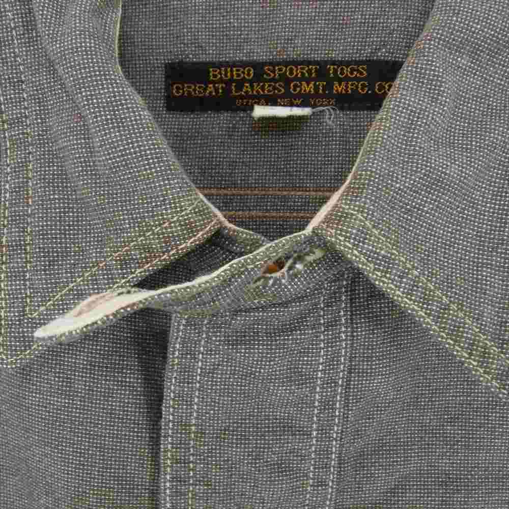 FREEWHEELERS フリーホイーラーズ SKAGIT スカジット プルオーバー シャツ グレー系 14【中古】