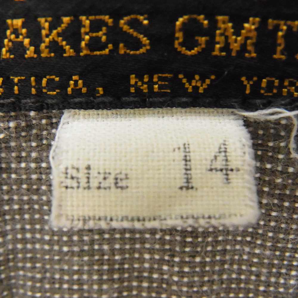 FREEWHEELERS フリーホイーラーズ SKAGIT スカジット プルオーバー シャツ グレー系 14【中古】