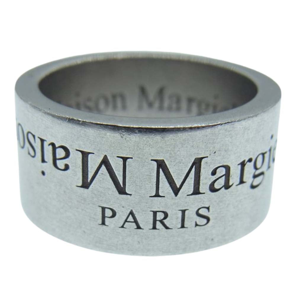 MAISON MARGIELA メゾンマルジェラ SM3UQ0002 S12757 ロゴ シルバー925 サイズM シルバー系 約13号【中古】
