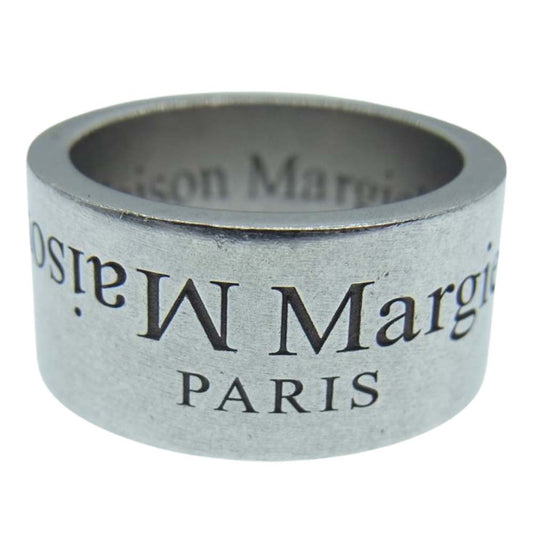 MAISON MARGIELA メゾンマルジェラ SM3UQ0002 S12757 ロゴ シルバー925 サイズM シルバー系 約13号【中古】
