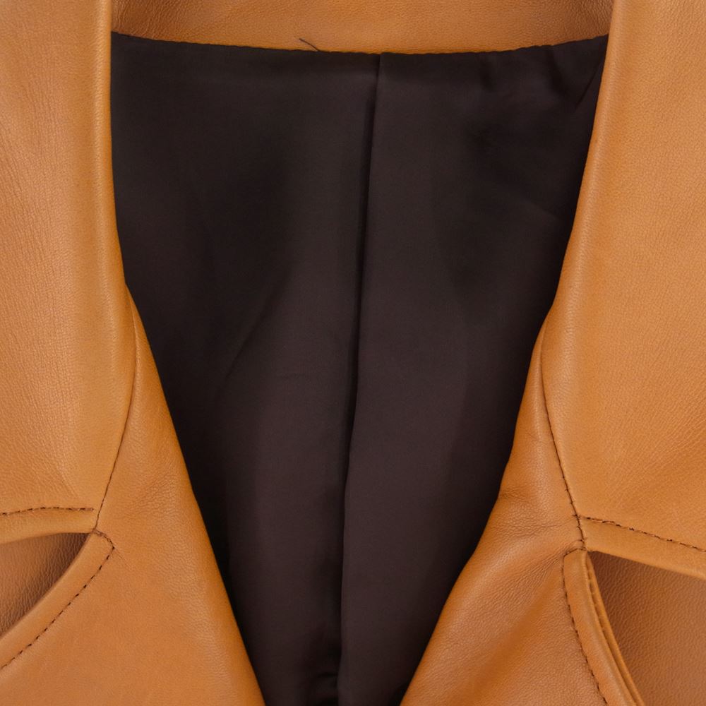 WACKO MARIA ワコマリア ラムレザー ジャケット  オレンジ系 S【中古】