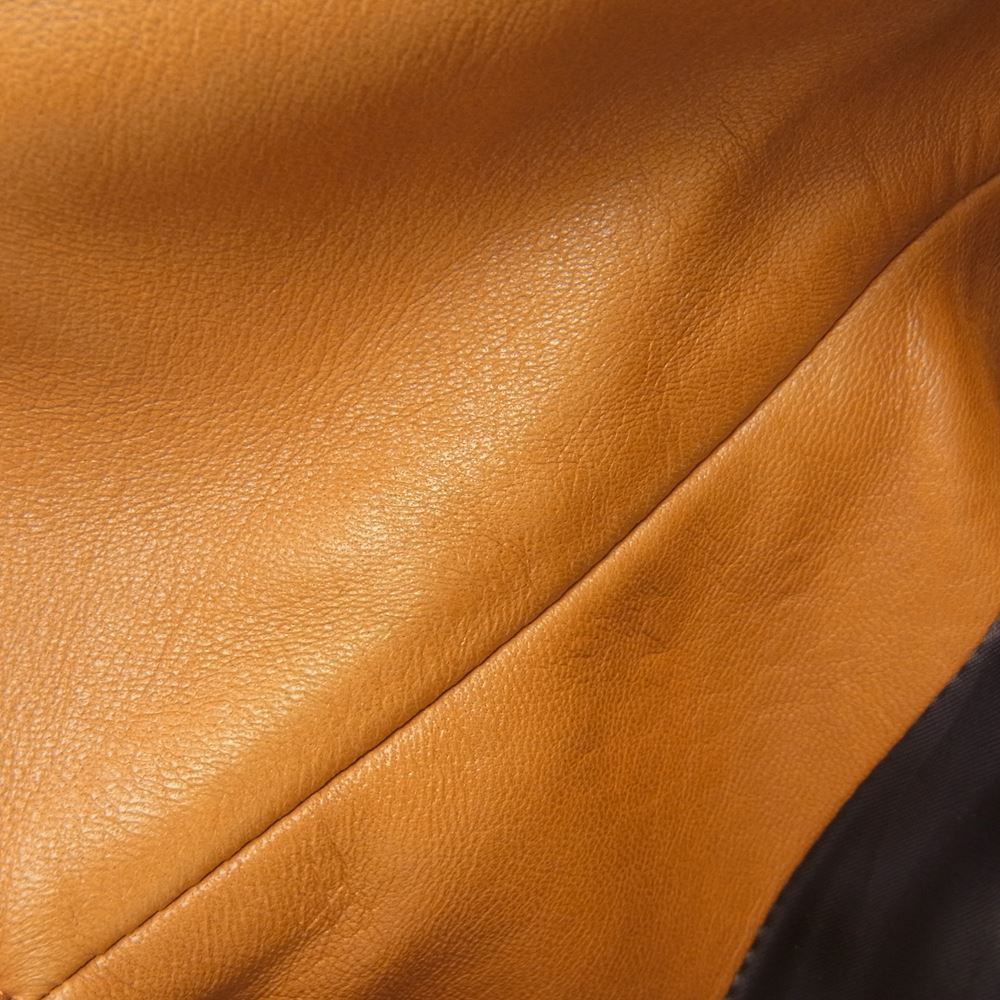 WACKO MARIA ワコマリア ラムレザー ジャケット  オレンジ系 S【中古】