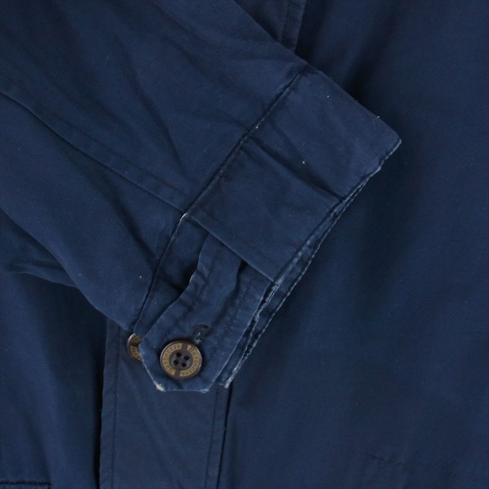 BURBERRY バーバリー 裏ノバチェック 裏地キルティング ジャケット ネイビー系 XL【中古】