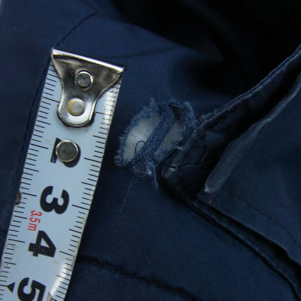 BURBERRY バーバリー 裏ノバチェック 裏地キルティング ジャケット ネイビー系 XL【中古】