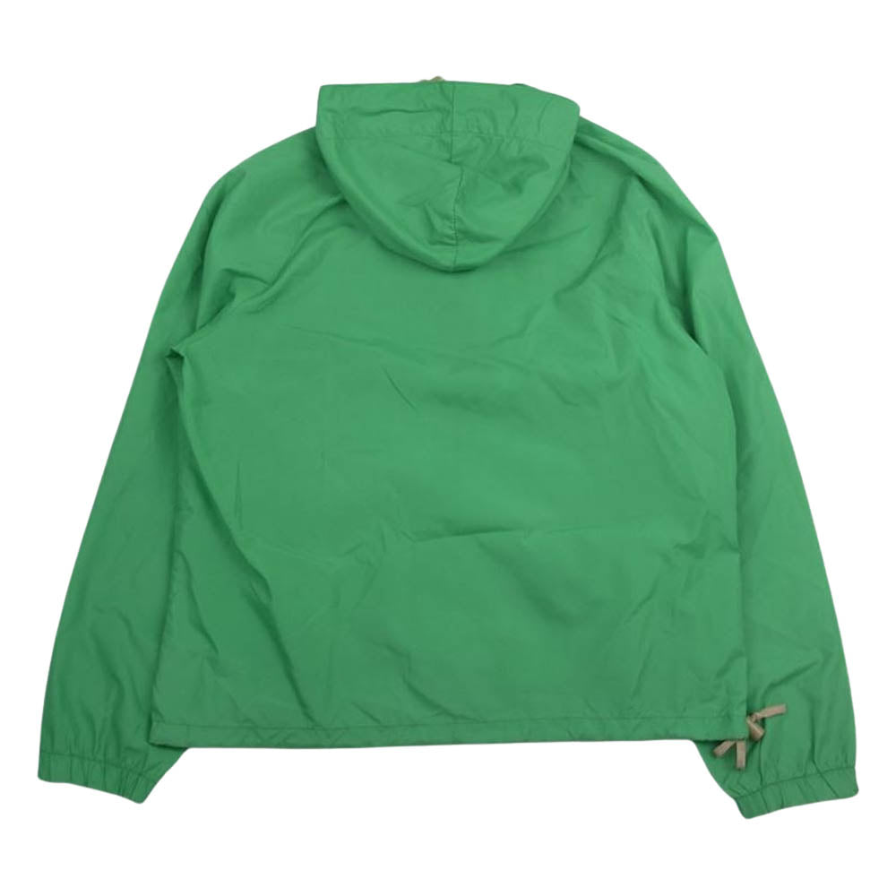 Columbia コロンビア ヴィンテージ 70s 80s イエローストーンタグ レディース ナイロン プルオーバー ジャケット グリーン系 M【中古】