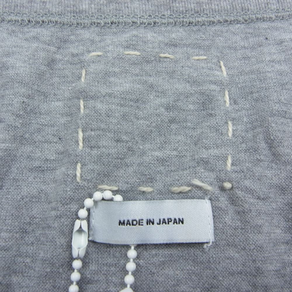 VISVIM ビズビム 0117305010010 JUMBO TEE S/S ジャンボ ポケット Tシャツ グレー系 4【中古】