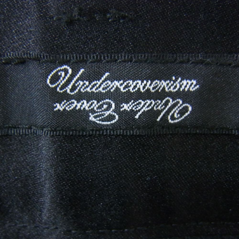 UNDERCOVER アンダーカバー D4524 neoboy期 ネオボーイ期 09AW 78デニム デストロイ ダメージ加工 デニムパンツ ブラック系 1【中古】