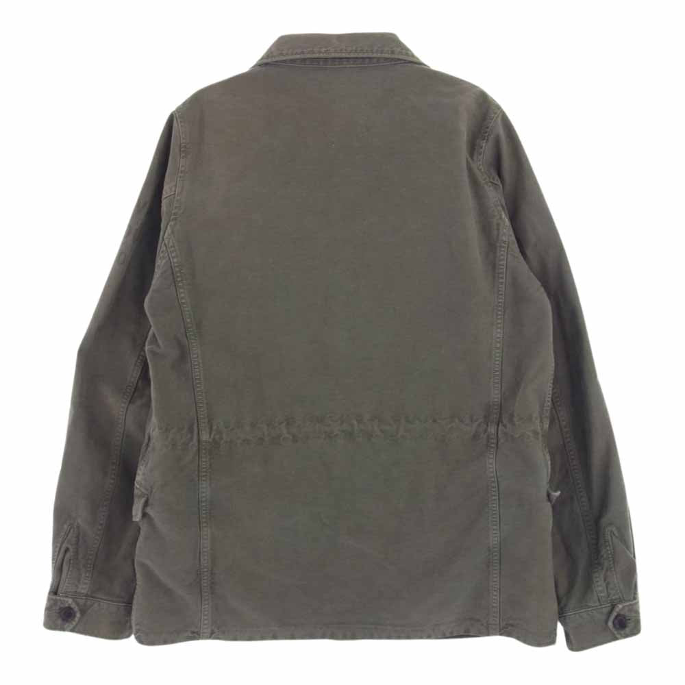 VISVIM ビズビム 16SS 0116105013028 ACHSE JKT DMGD ミリタリー ジャケット  カーキ系 3【中古】