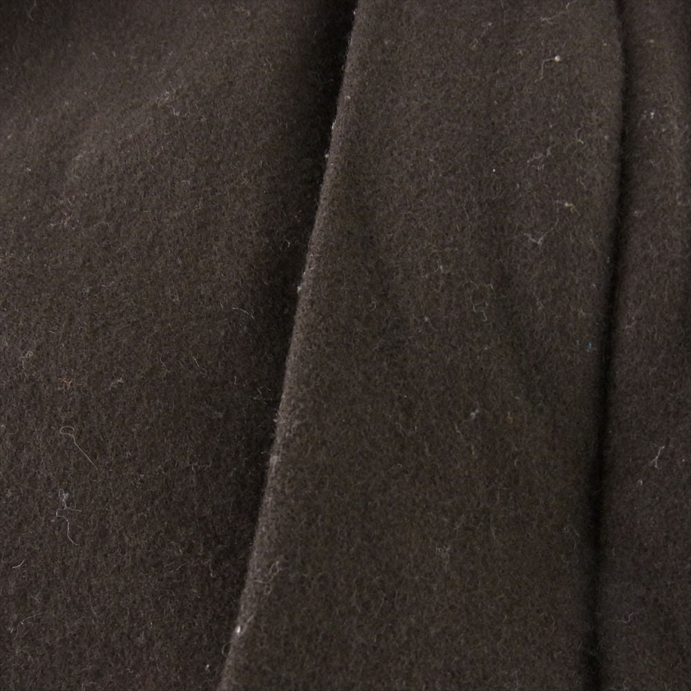 NIKE ナイキ 418992-201 ウール 切替 ジップアップ ブルゾン ジャケット ダークブラウン系 M【中古】