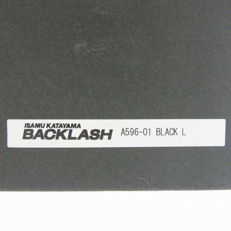 ISAMUKATAYAMA BACKLASH イサムカタヤマバックラッシュ A596-01 ハイカット スエード ビブラム スニーカー ブラック系 L【中古】