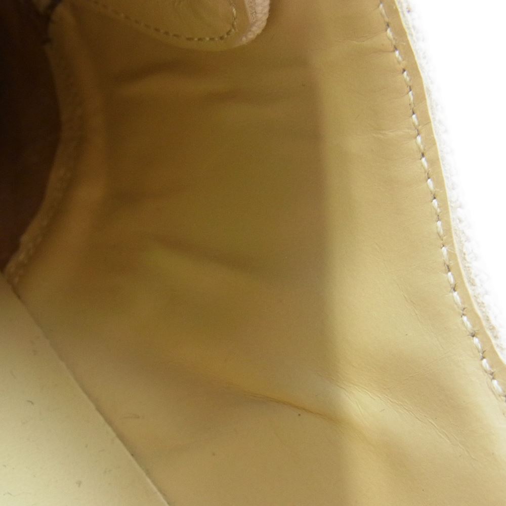 Yohji Yamamoto POUR HOMME ヨウジヤマモトプールオム 21SS HD-E05-064 CANVAS STRAP SHOES キャンバス ストラップ シャークソール シューズ オフホワイト系【中古】