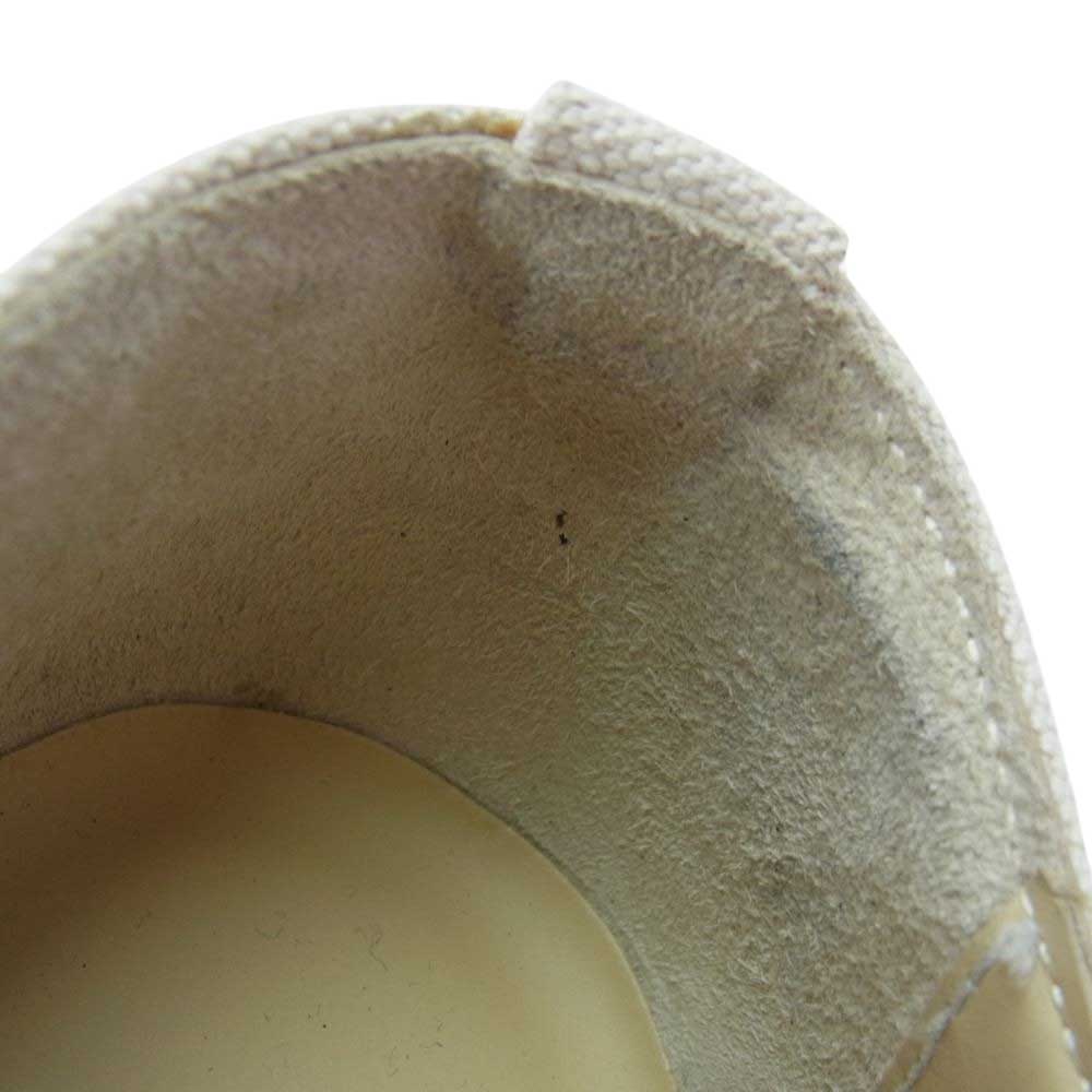 Yohji Yamamoto POUR HOMME ヨウジヤマモトプールオム 21SS HD-E05-064 CANVAS STRAP SHOES キャンバス ストラップ シャークソール シューズ オフホワイト系【中古】