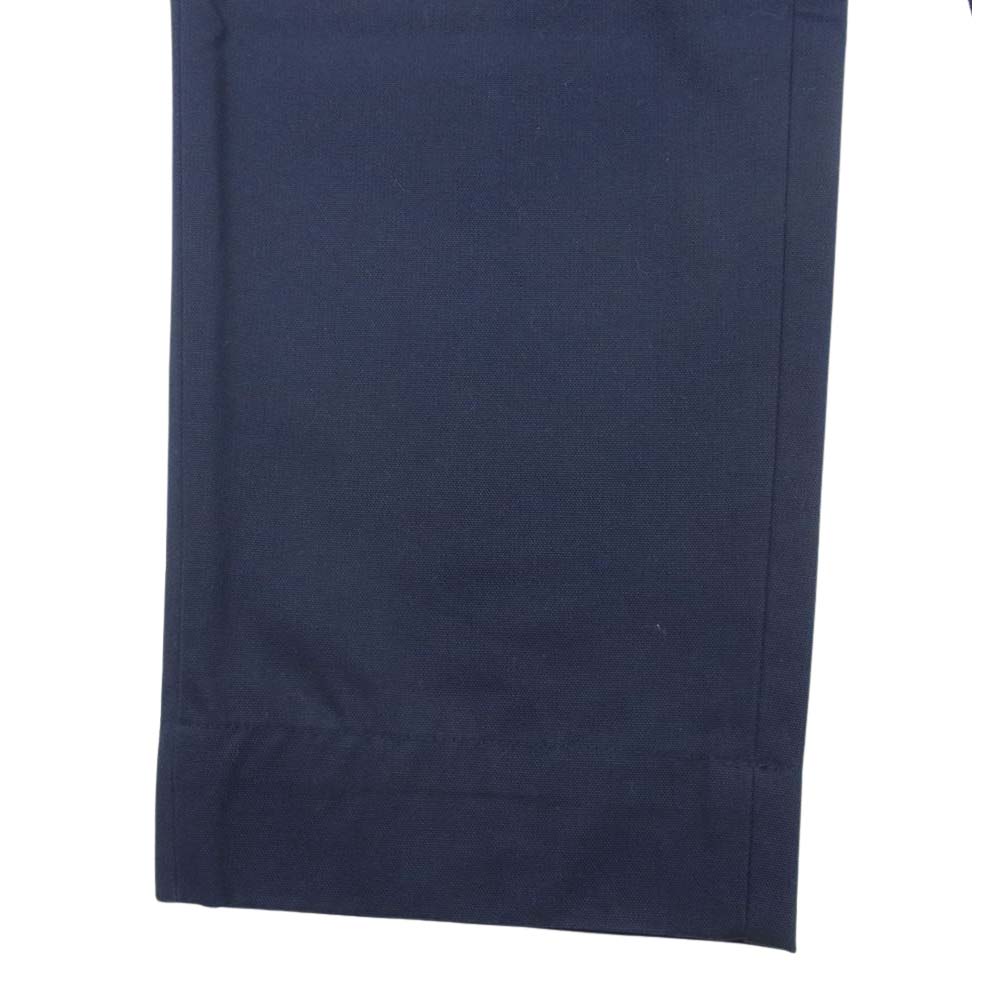 KENZO ケンゾー 小紋切替 イージー テーパード パンツ ネイビー系 44/36【中古】