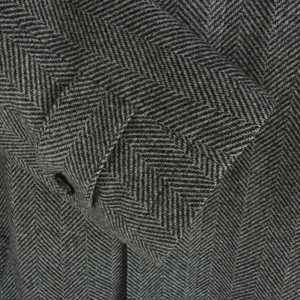 SHIPS シップス LORO PIANA  ロロピアーナ ライナー付き ウールコート ダークグレー系 XL【中古】