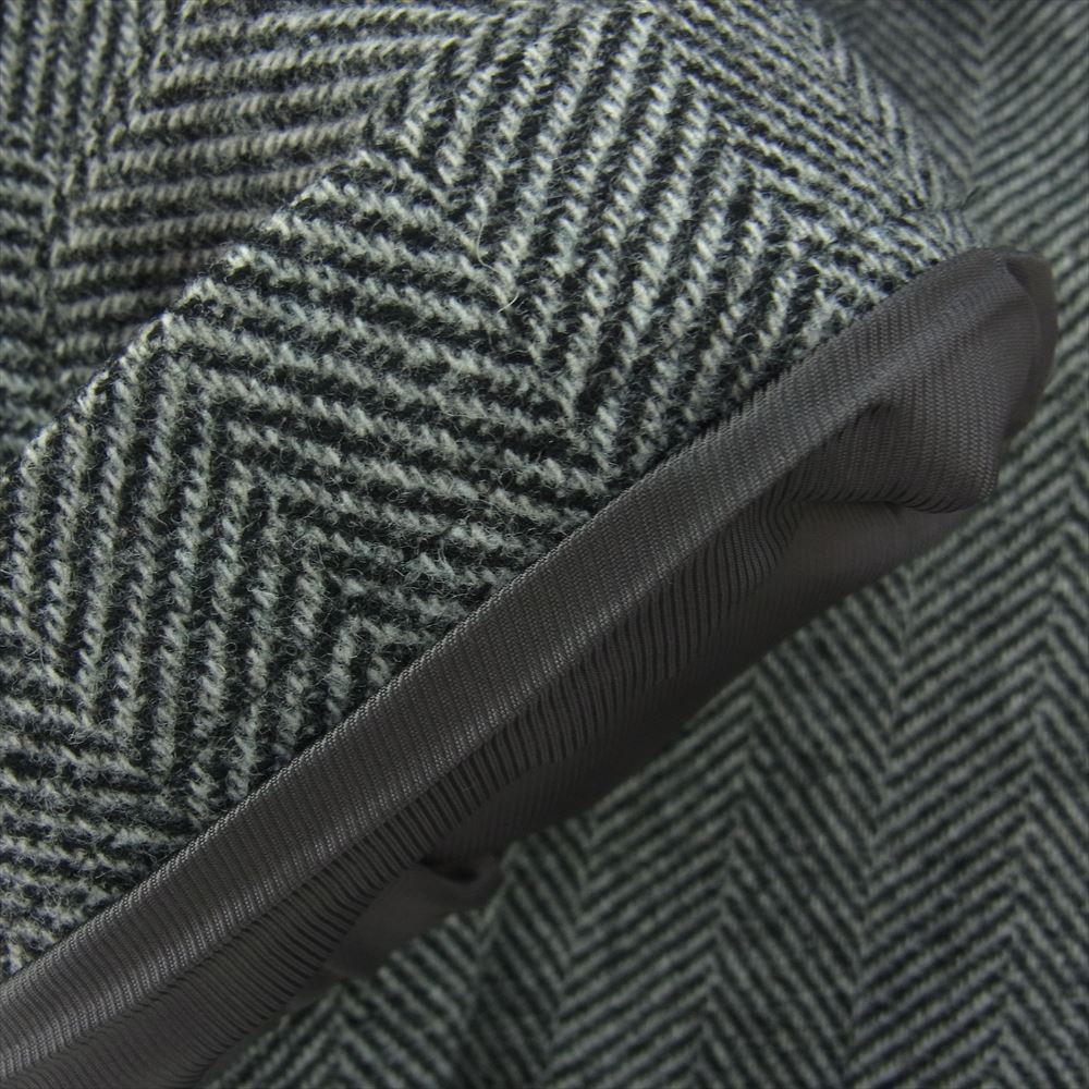 SHIPS シップス LORO PIANA  ロロピアーナ ライナー付き ウールコート ダークグレー系 XL【中古】