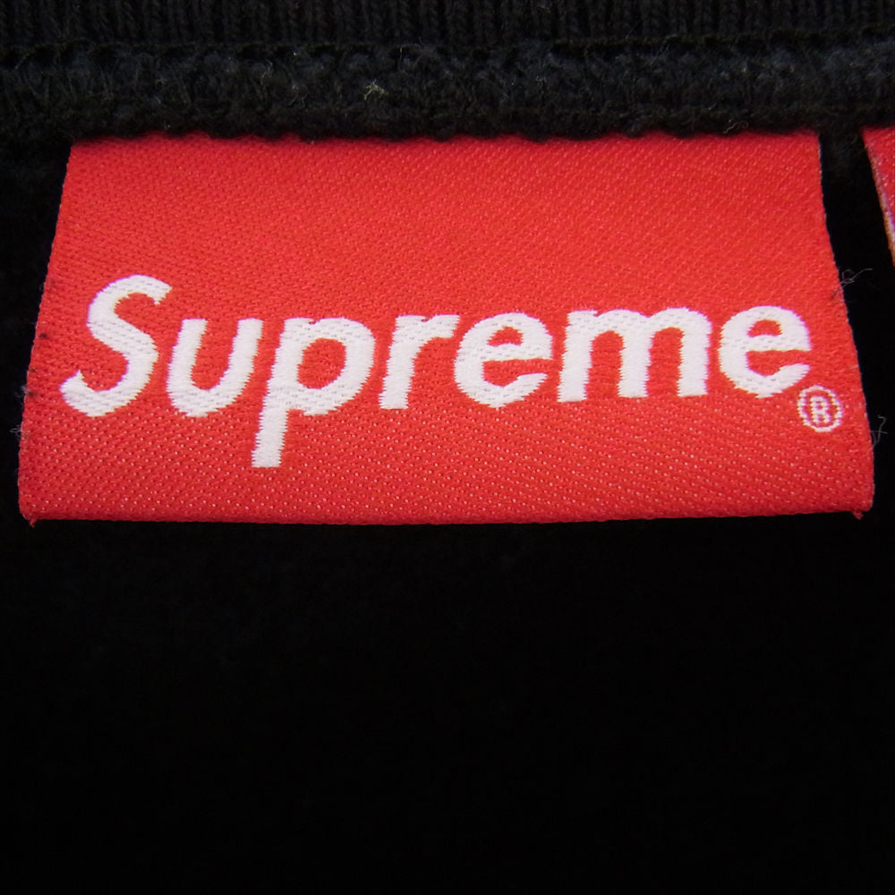 Supreme シュプリーム 22AW Box Logo Crewneck ボックスロゴ クルーネック スウェット ブラック系 L【中古】