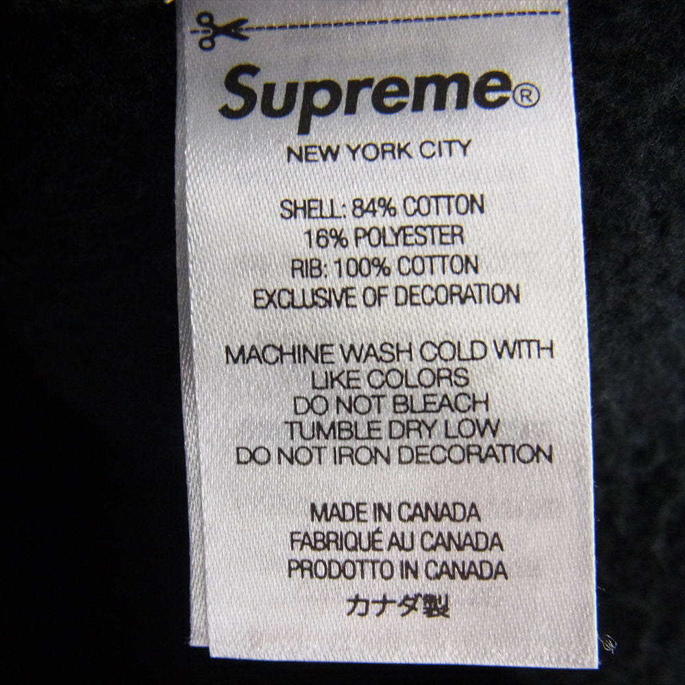 Supreme シュプリーム 22AW Box Logo Crewneck ボックスロゴ クルーネック スウェット ブラック系 L【中古】