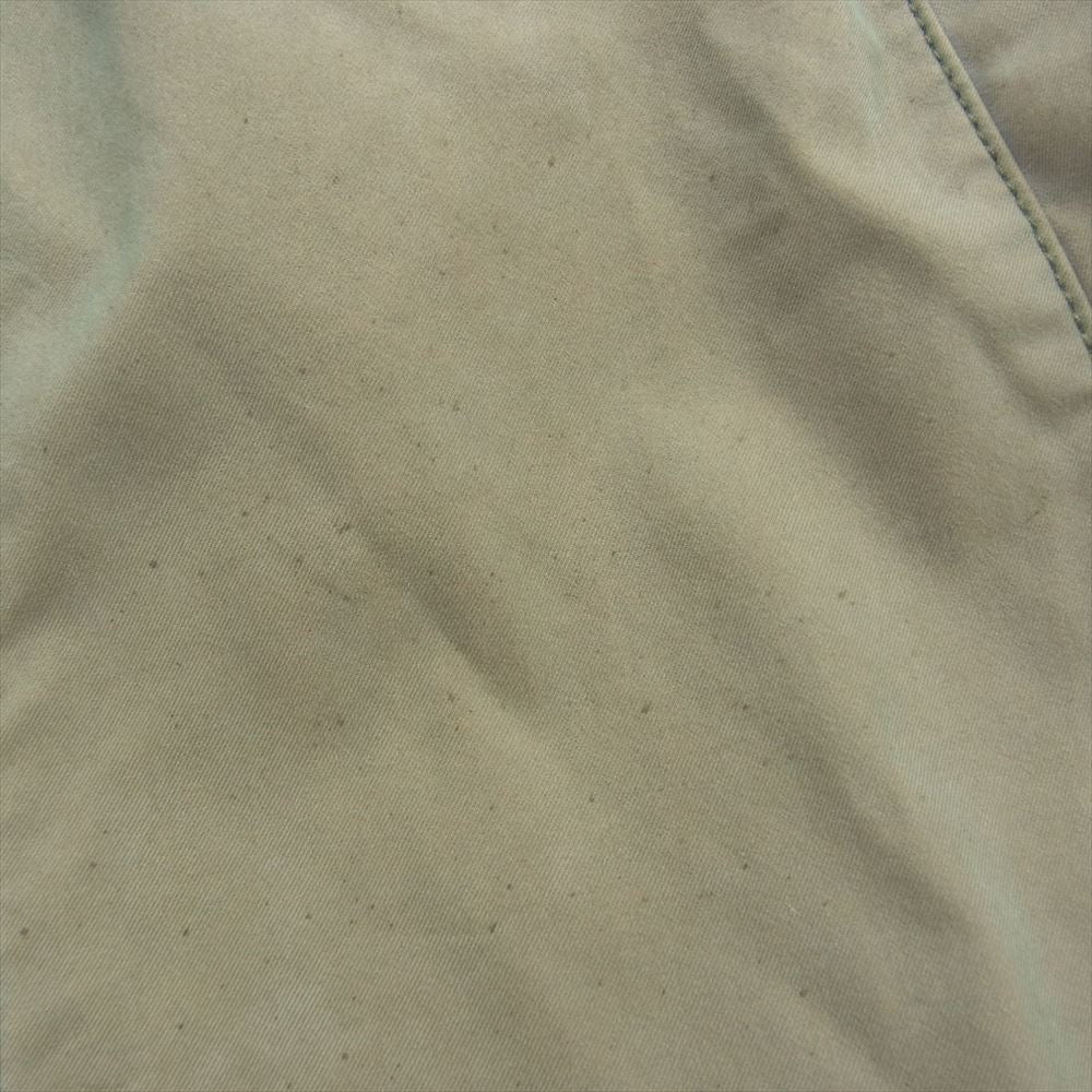 REMI RELIEF レミレリーフ 高密度ツイル 玉虫 ステンカラー コート カーキ系 L【中古】