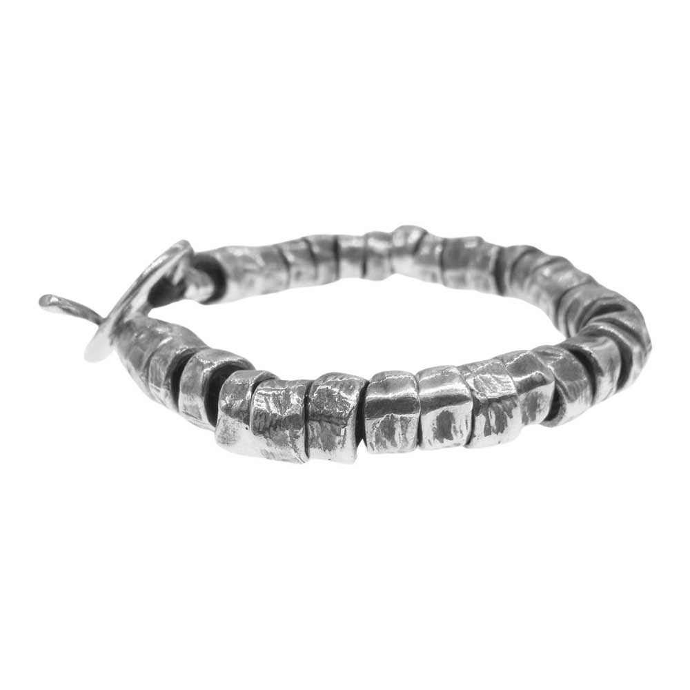 JILL PLATNER ジルプラットナー Abacus Bracelet アバクス 槌目加工 スターリングシルバービーズ ブレスレット シルバー系【中古】