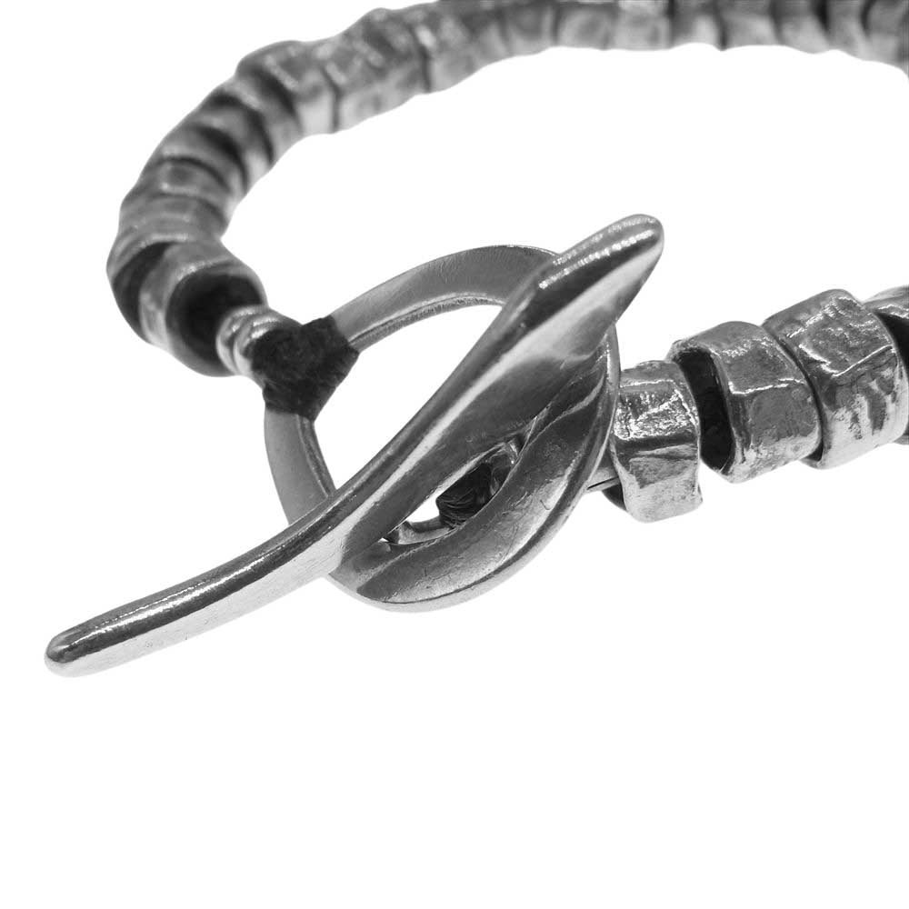 JILL PLATNER ジルプラットナー Abacus Bracelet アバクス 槌目加工 スターリングシルバービーズ ブレスレット シルバー系【中古】