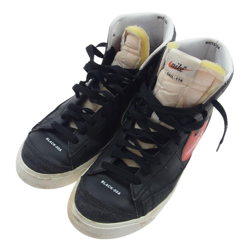 NIKE ナイキ DA2142-046 WMNS BLAZER MID 77 ウィメンズ ブレザー ミッド 77 スニーカー ブラック系 26.5cm【中古】