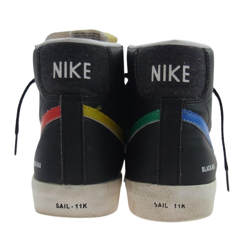 NIKE ナイキ DA2142-046 WMNS BLAZER MID 77 ウィメンズ ブレザー ミッド 77 スニーカー ブラック系 26.5cm【中古】