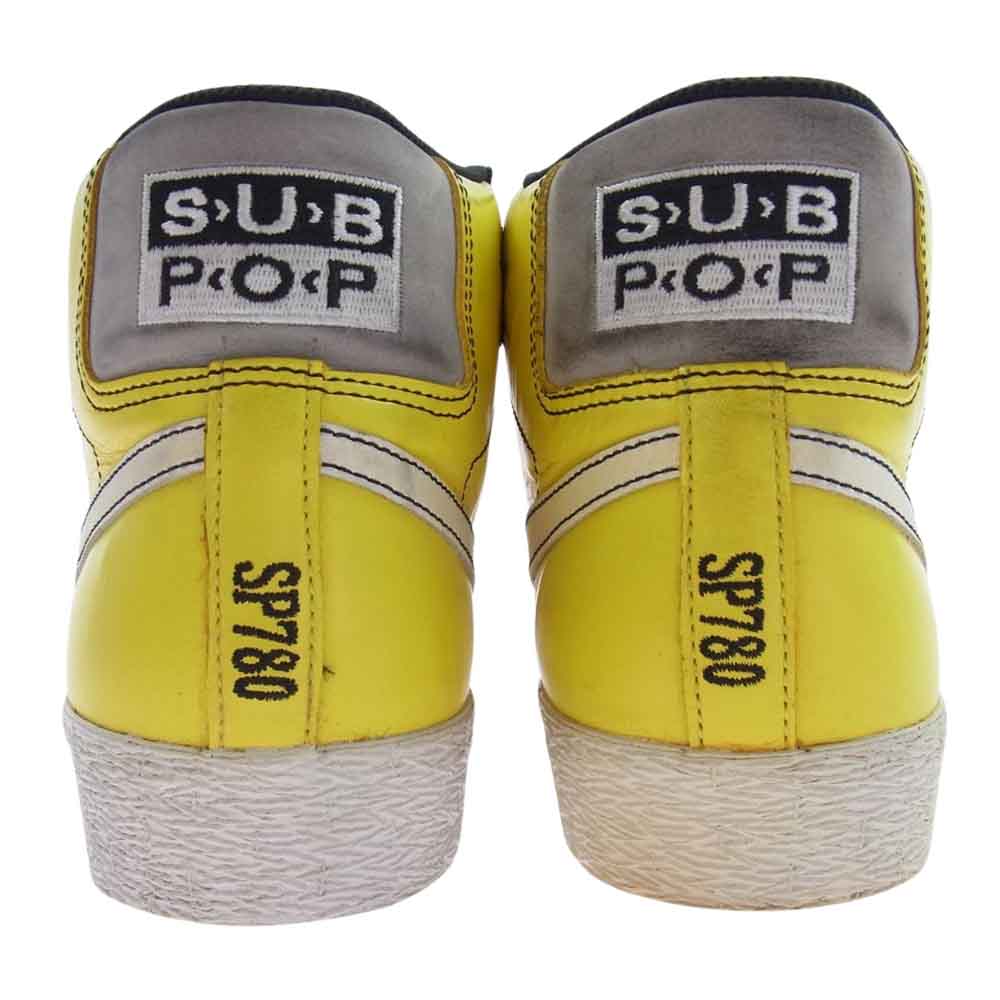 NIKE SB ナイキエスビー 334106-711 BLAZER ELITE SB SUBPOP ブレーザー エリート スニーカー イエロー系 27cm【中古】