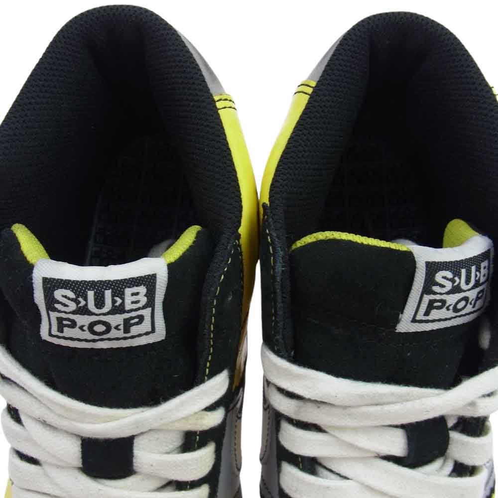 NIKE SB ナイキエスビー 334106-711 BLAZER ELITE SB SUBPOP ブレーザー エリート スニーカー イエロー系 27cm【中古】