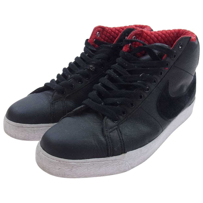 NIKE SB ナイキエスビー 334106-001 BLAZER SB ELITE ブレザー エスビー エリート スニーカー ブラック系 28cm【中古】