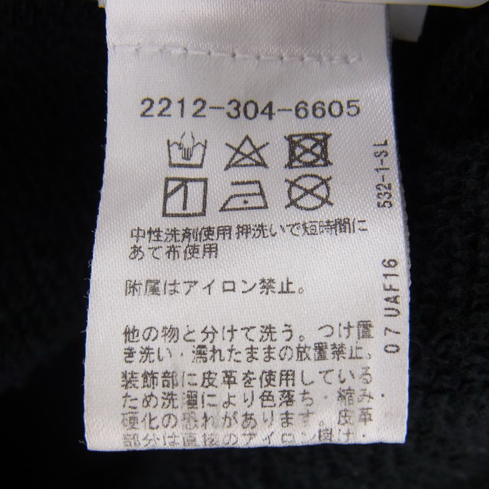 CHROME HEARTS クロムハーツ（原本無） Y NOT Pullover プラスパッチ ダガー プルオーバー 刺繍 フーディー パーカー   ブラック系 M【中古】