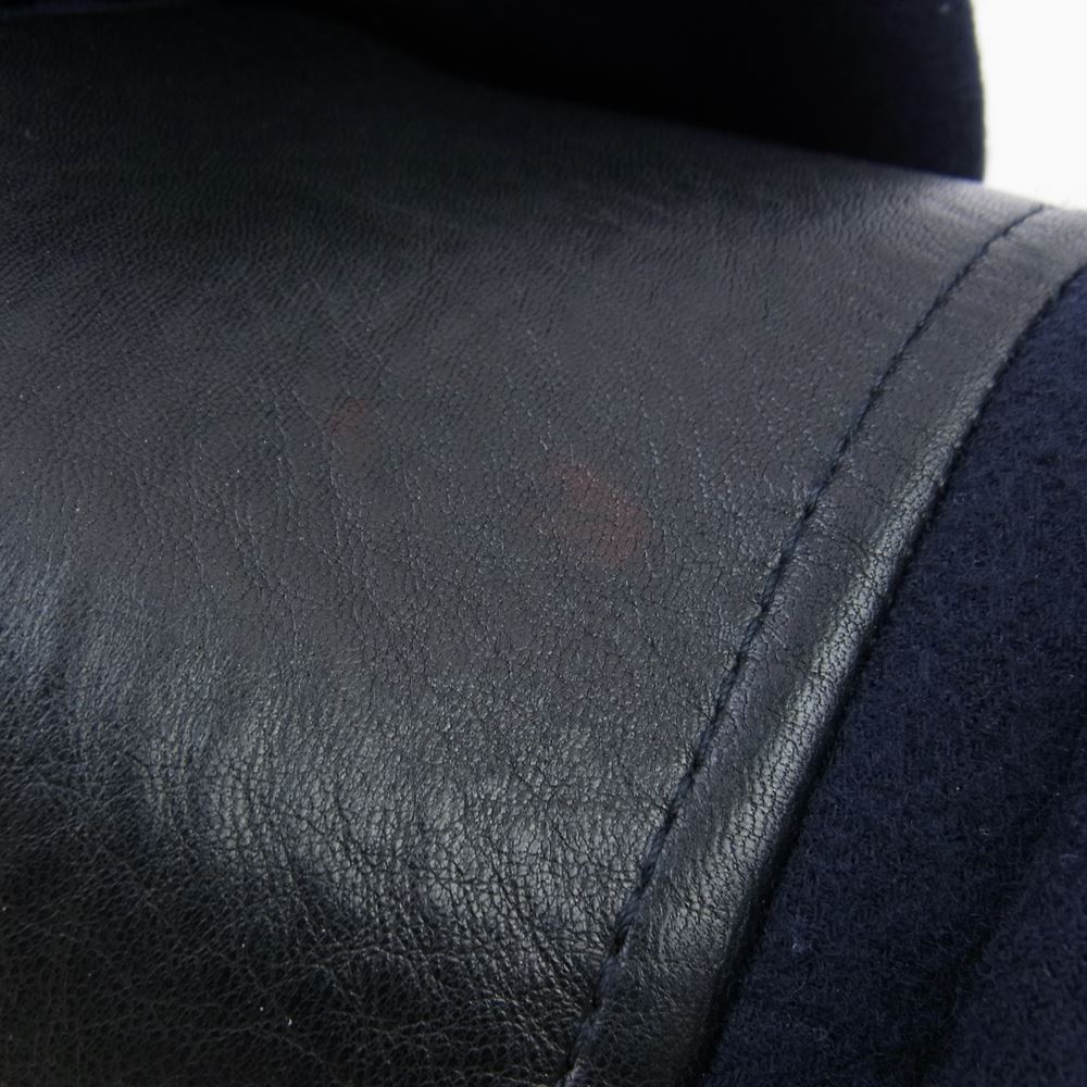 CELINE セリーヌ 2 8G94 4154 フィービー期 レザー ヨーク切替 ウール