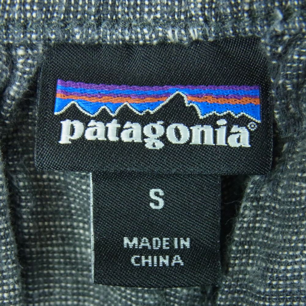 patagonia パタゴニア 21SS 56591 ヘンプ コットン イージー パンツ 中国製 グレー系 S【中古】