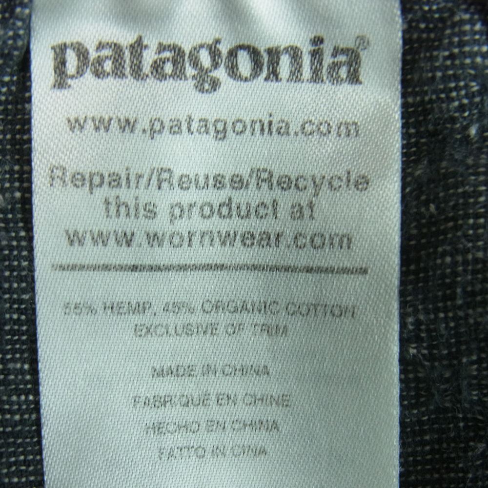 patagonia パタゴニア 21SS 56591 ヘンプ コットン イージー パンツ 中国製 グレー系 S【中古】
