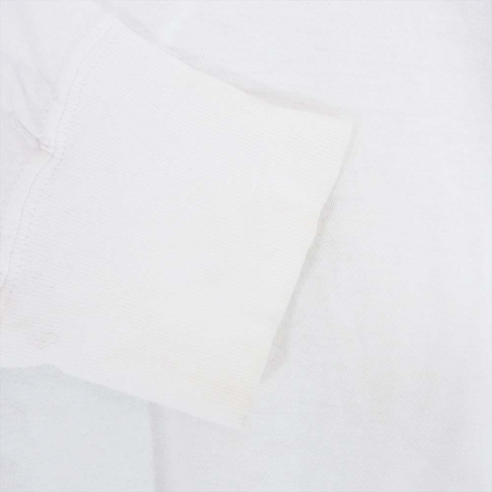 VISVIM ビズビム 19SS 0119105009006 SUBLIG CREW 3-PACK L/S  CA WIDE サブリグ クルーネック パック 長袖 ワイド Tシャツ ホワイト系【中古】