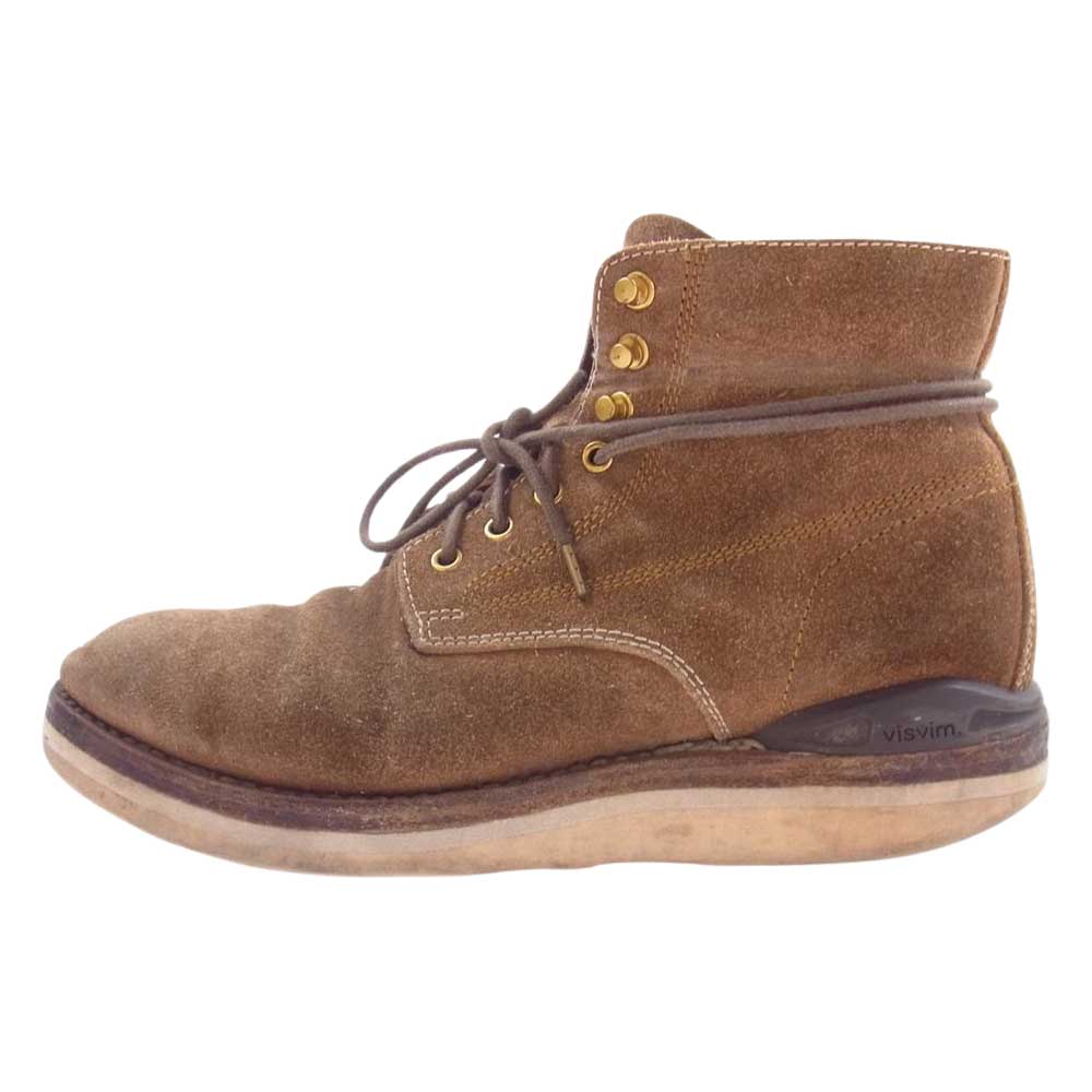 VISVIM ビズビム VIRGIL BOOTS スエード ヴァージル  ブーツ ブラウン系 US8.5【中古】