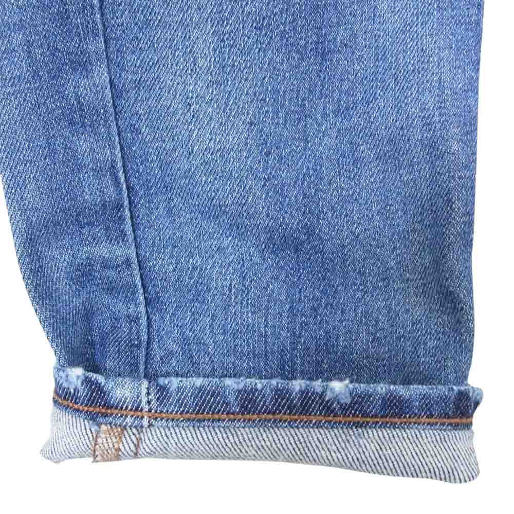 アッパーハイツ スリム デニム パンツ インディゴブルー系 23【中古】