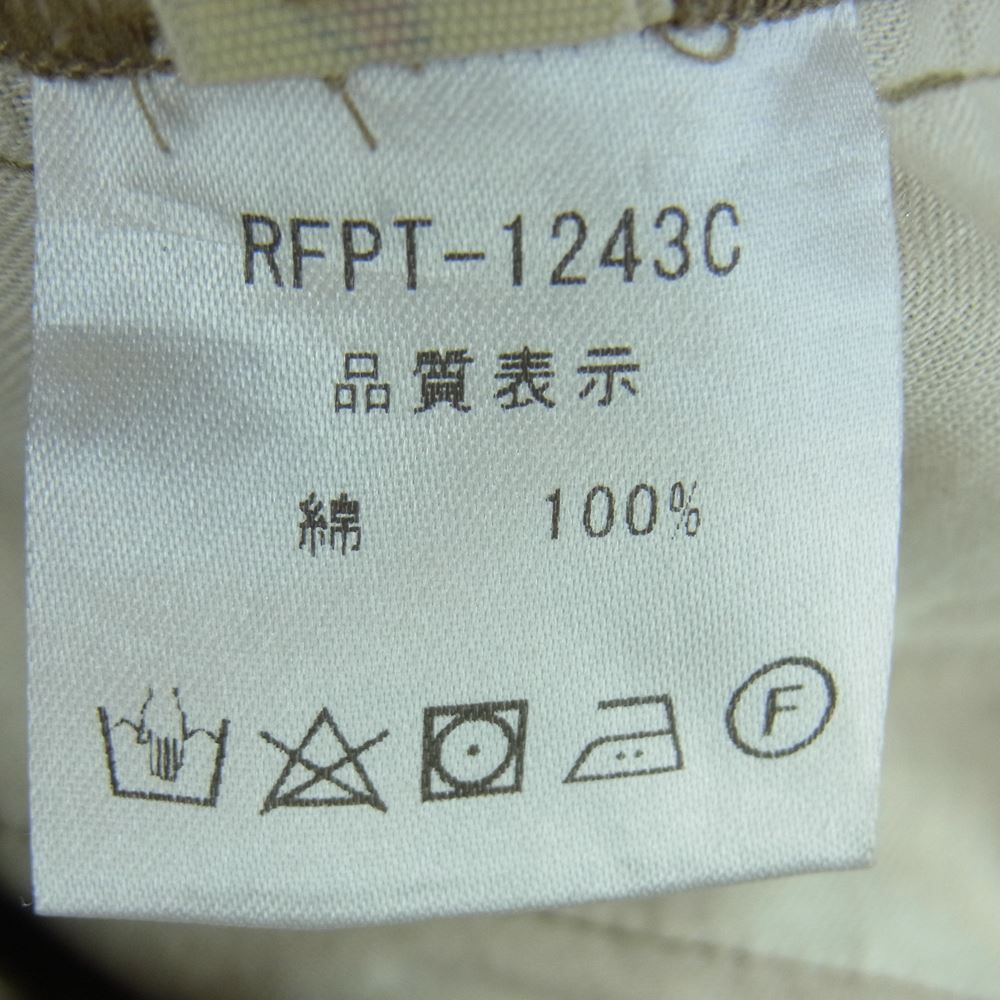 パラスパレス RFPT-1243C イージー パンツ コットン 日本製 ベージュ系 F【中古】
