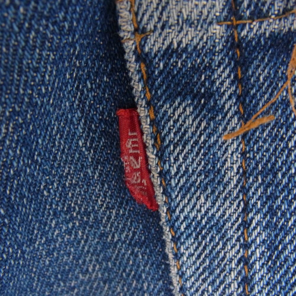 Levi's リーバイス ヴィンテージ 501 66前期 ボタン裏刻印6 紙パッチ BIGE デニム パンツ インディゴブルー系【中古】