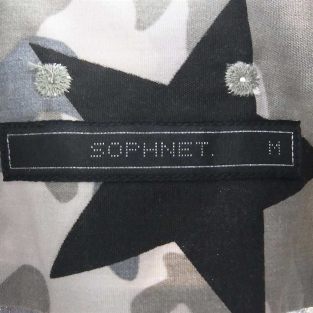 SOPHNET. ソフネット 15SS SOPH-150032 スター カモフラ 長袖 シャツ マルチカラー系 M【中古】