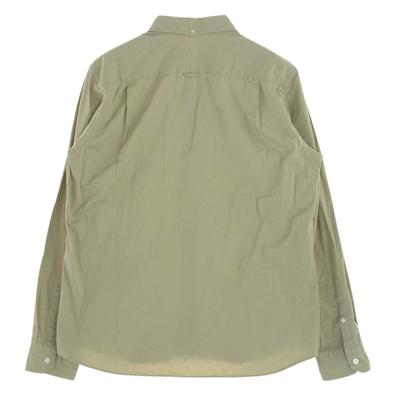 SOPHNET. ソフネット 19SS SOPH-190007 STANDARD COTTON TWILL B.D スタンダード コットンツイル ボタンダウン 長袖 シャツ ベージュ系 M【中古】