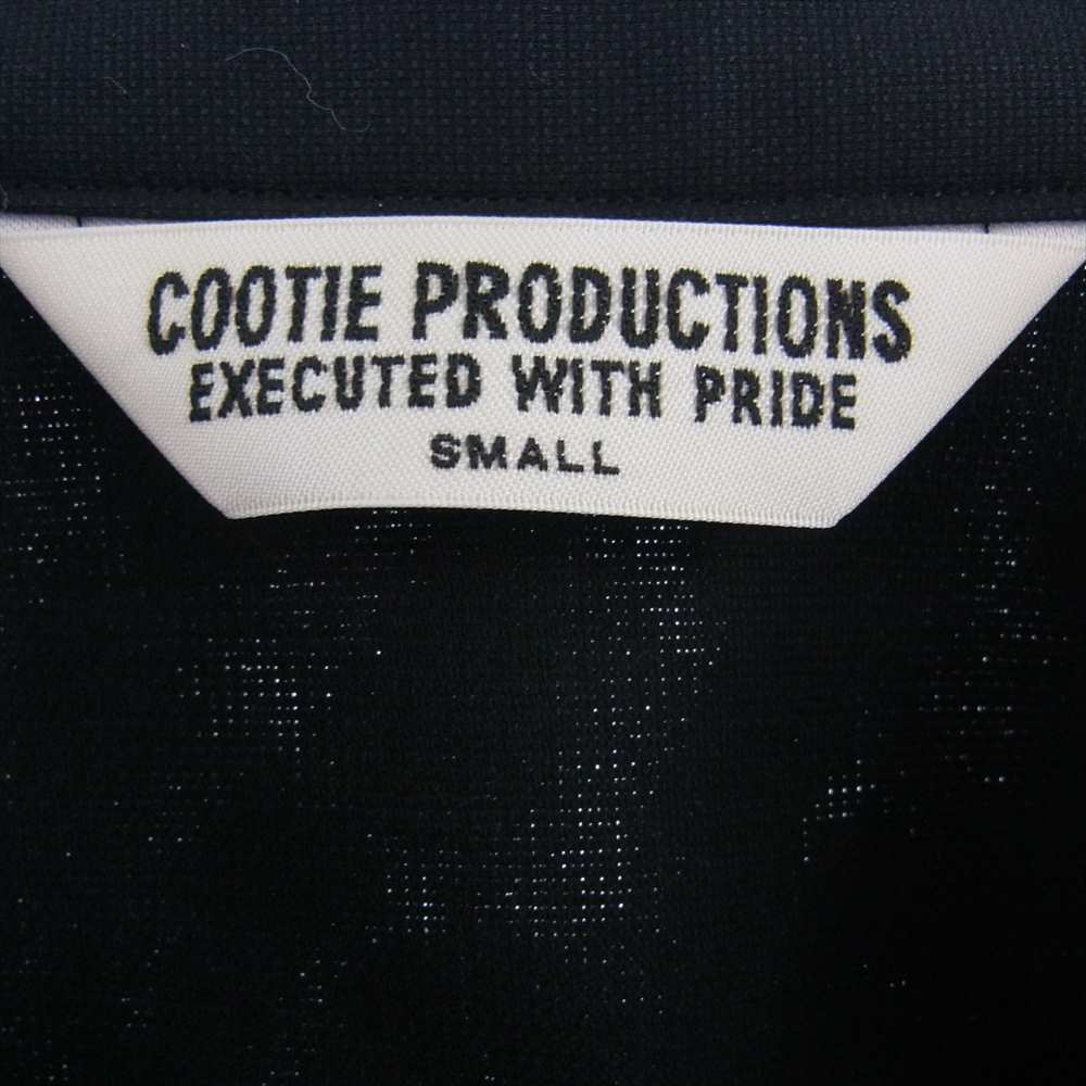 COOTIE クーティー Polyester Twill Work L/S Shirt ポリエステル×ツイル 長袖 ワークシャツ ブラック系【中古】
