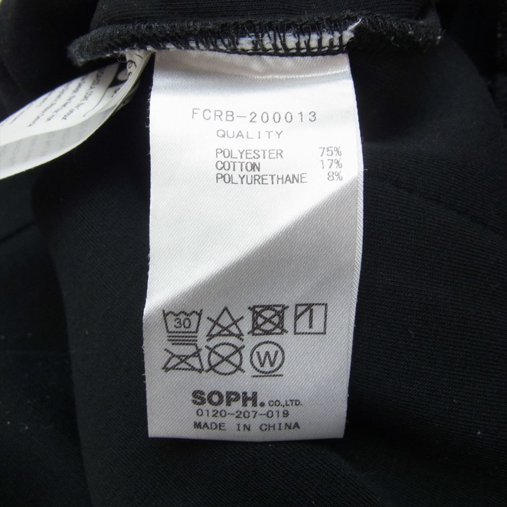 F.C.R.B. エフシーアールビー 20SS FCRB-200013 COCA-COLA PDK PANTS コカ コーラ ロゴ プリント パンツ ブラック系 M【中古】