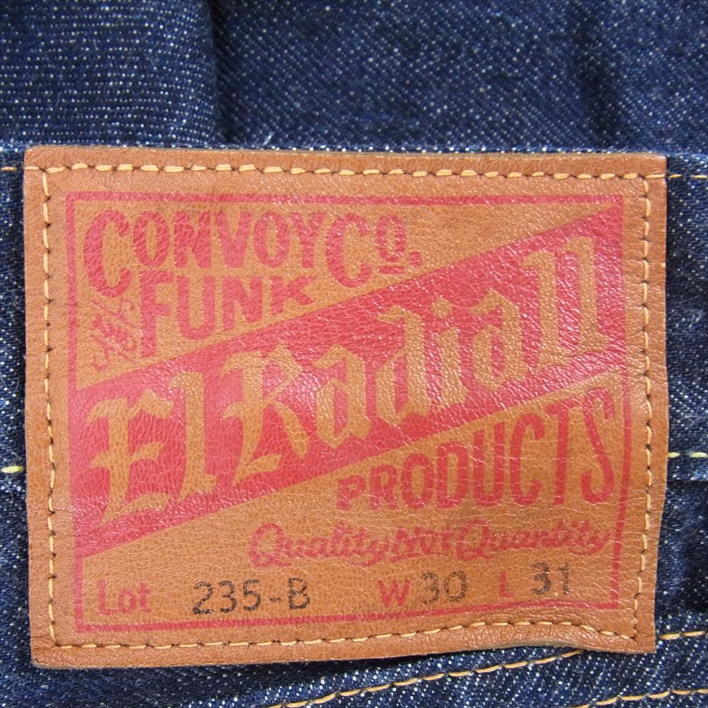 RADIALL ラディアル 16SS RAD-16SS-PT005 235-B ストレート デニム パンツ ジーンズ インディゴブルー系 30【中古】