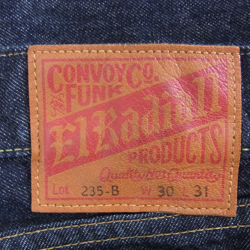 RADIALL ラディアル 16SS RAD-16SS-PT005 235-B ストレート デニム パンツ ジーンズ インディゴブルー系 30【中古】