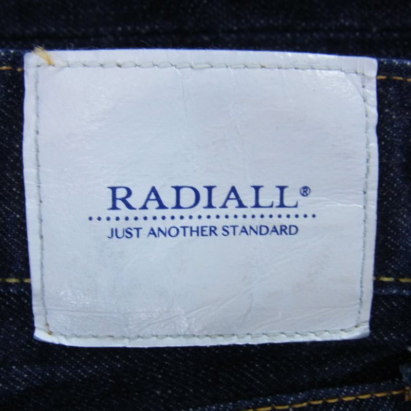 RADIALL ラディアル RAD-DNM-PT001-1 SLIM FIT PANTS スリム フィット デニム パンツ ジーンズ インディゴブルー系 30【中古】