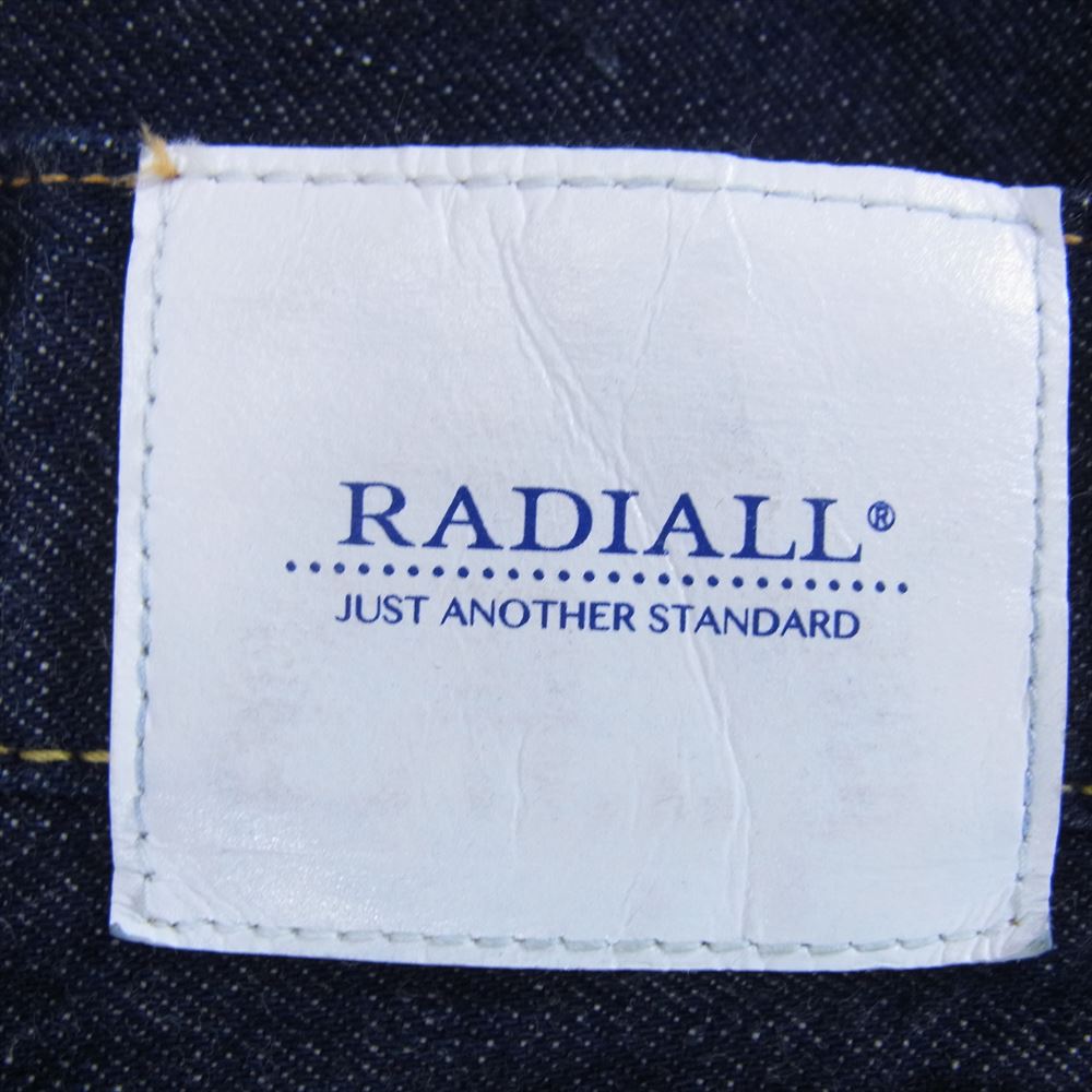 RADIALL ラディアル RAD-DNM-PT001-1 SLIM FIT PANTS スリム フィット デニム パンツ ジーンズ インディゴブルー系 30【中古】