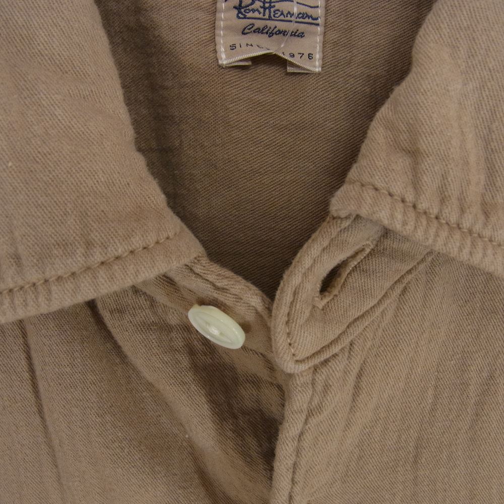 Ron Herman ロンハーマン 2820700106 コットンガーゼ 長袖 シャツ ジャケット ブラウン系 M【中古】