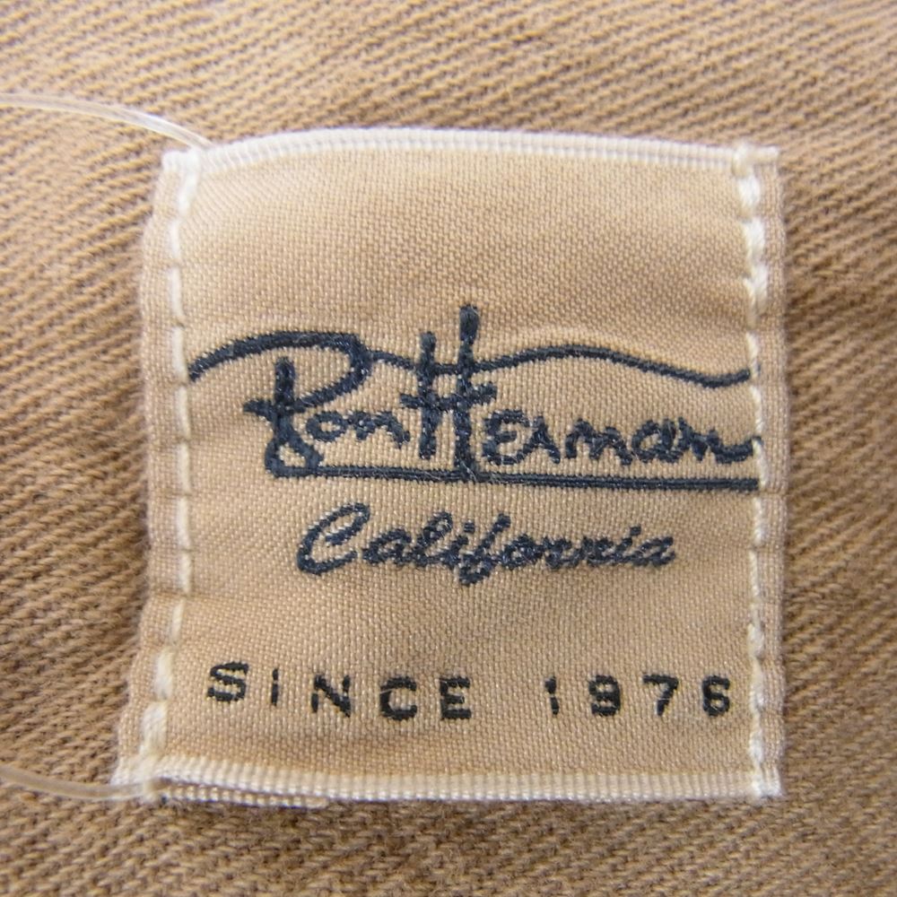 Ron Herman ロンハーマン 2820700106 コットンガーゼ 長袖 シャツ ジャケット ブラウン系 M【中古】