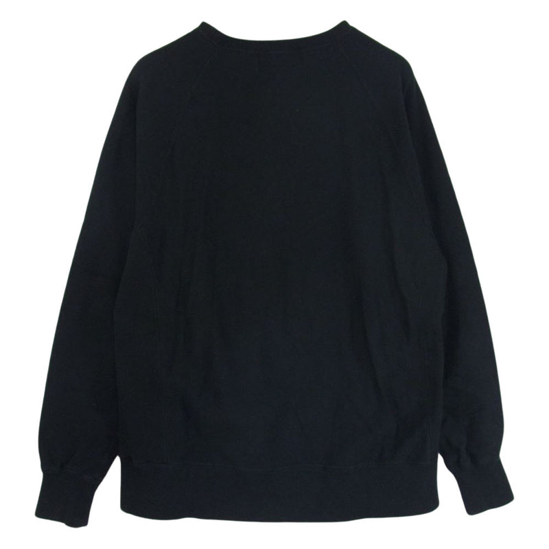 ティーアールサスペンション IN THIS LIFE CREW NECK SWEAT クルーネック プリント スウェット ブラック ブラック系 M【中古】