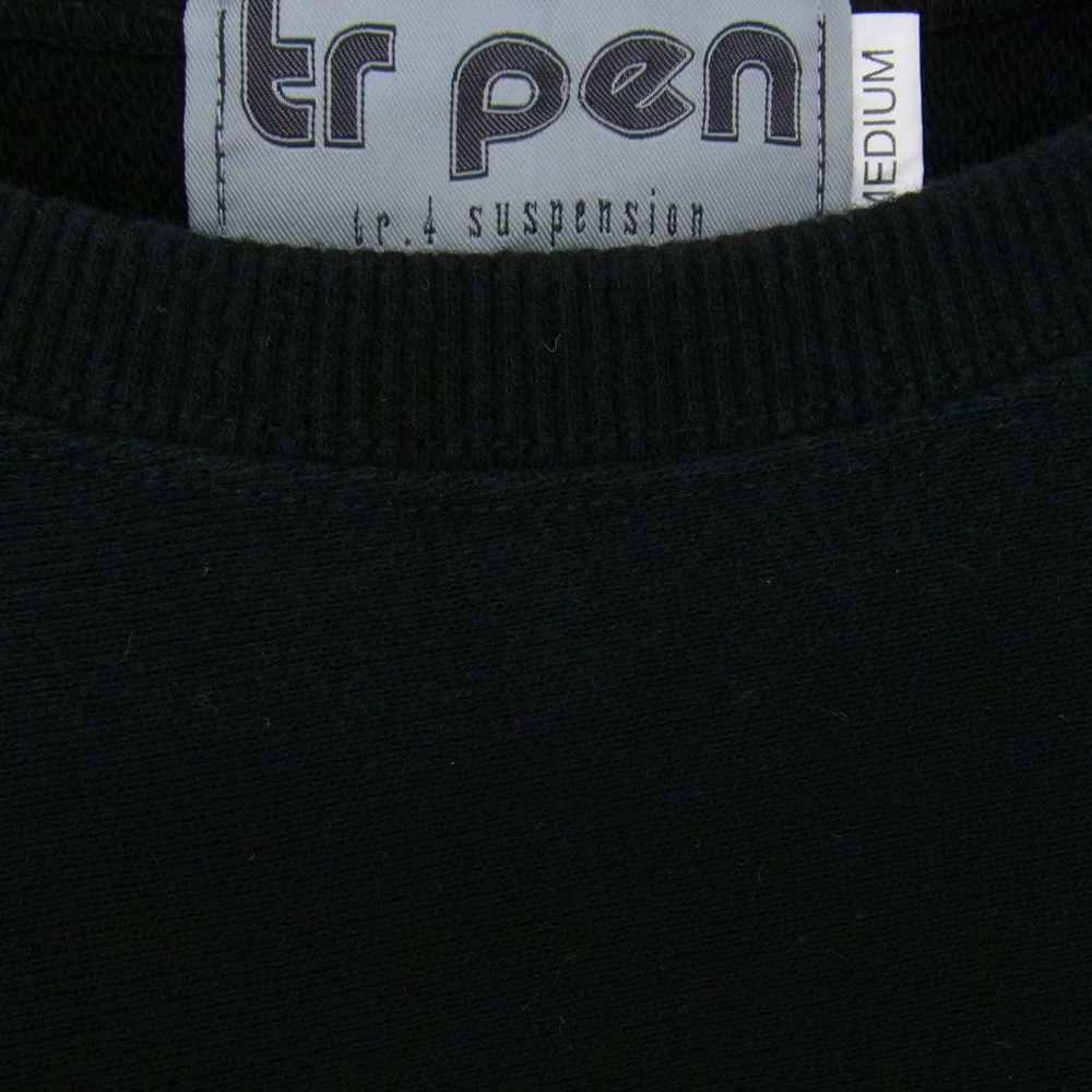 ティーアールサスペンション IN THIS LIFE CREW NECK SWEAT クルーネック プリント スウェット ブラック ブラック系 M【中古】